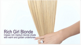 Rich Girl Blonde (#20) Invisible Tape-In