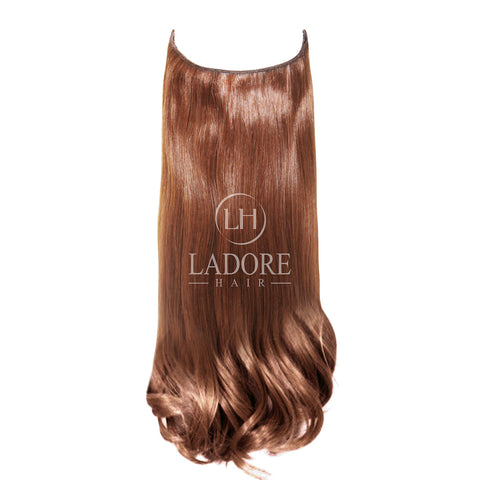 Autumns Spice (#30) Transparent Wire Extensions