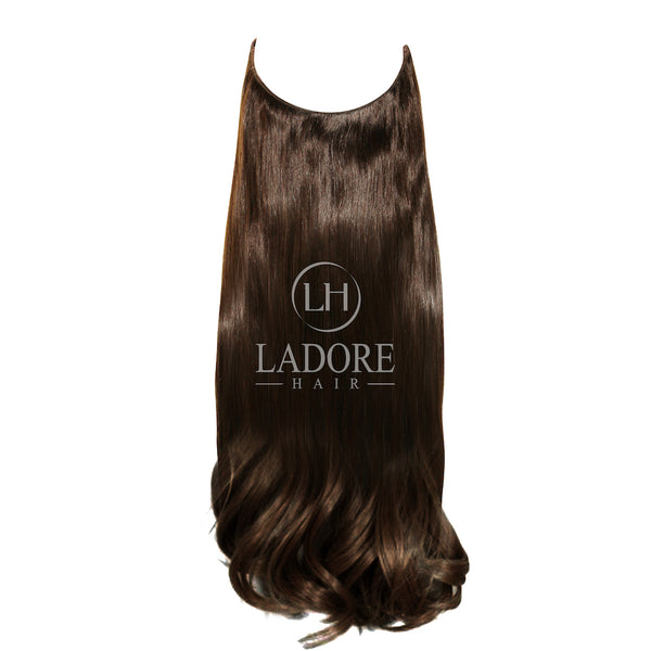 Brunette Lover (#2) Transparent Wire Extensions