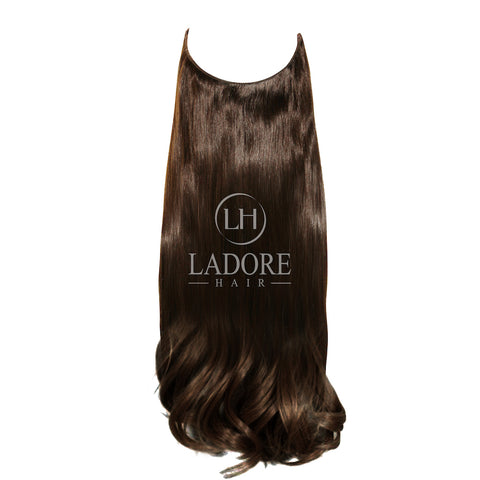 Brunette Lover (#2) Transparent Wire Extensions