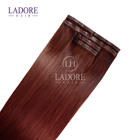 Girl on Fire (#33) Seamless-Clip-In Extensions