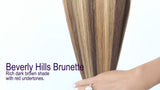 Beverly Hills Brunette (#4/27) 8-Piece Clip-In Extensions