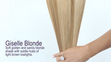 Giselle Blonde (#14/24) One-Piece Clip-In Extensions