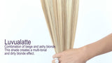 Luvualatte (#18-22) One-Piece Clip-In Extensions