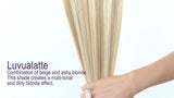Luvualatte (#18-22) One-Piece Clip-In Extensions Extensions