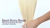 Beach Bunny Blonde (#613) One-Piece Clip-In Extensions
