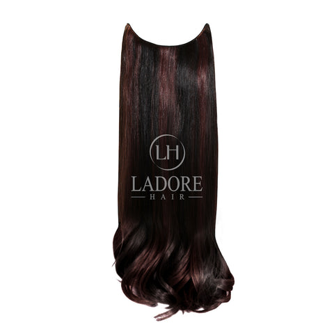 Love Affair (#1B/33)  Transparent Wire Extensions