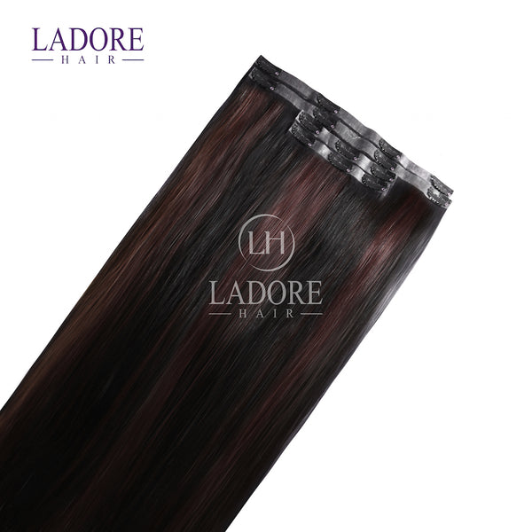 Love Affair (#1B/33)  Seamless Clip-In Extensions