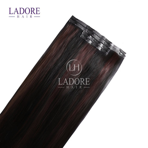 Love Affair (#1B/33)  Seamless Clip-In Extensions