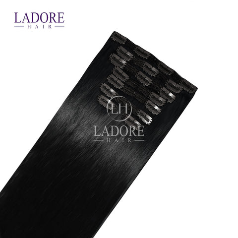 Midnight Dream (#1B) 8-Piece Clip-In Extensions