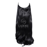 Midnight Dream (#1B) Transparent Wire Extensions