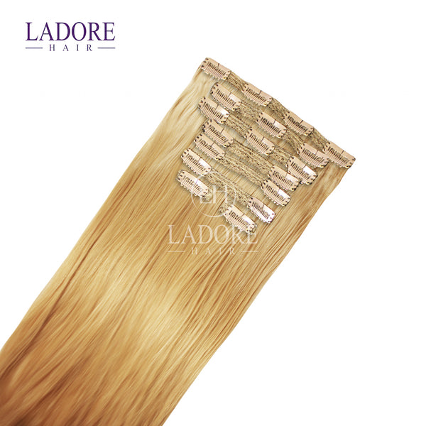 Rich Girl Blonde (#20) 8-Piece Clip-In Extensions