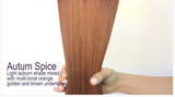 Autumns Spice (#30) Transparent Wire Extensions