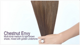 Chestnut Envy (#6) Invisible Tape-In Extensions
