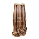 Beverly Hills Brunette (#4/27) One-Piece Clip-In Extensions Extensions