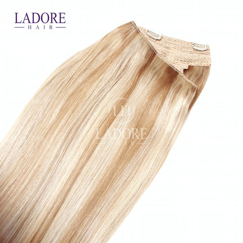California Blonde (#613/27) One-Piece Clip-In Extensions