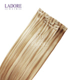 California Blonde (#613/27) Seamless Clip-In Extensions