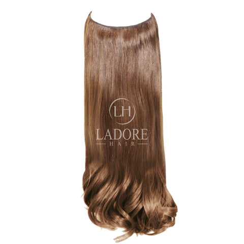 Chestnut Envy (#6) Transparent Wire Extensions