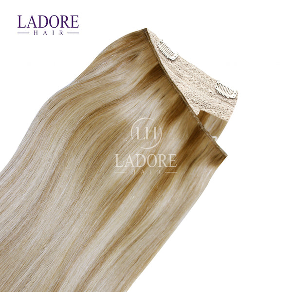 Giselle Blonde (#14/24) One-Piece Clip-In Extensions