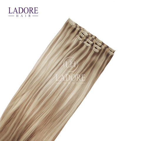 Luvualatte (#18-22) Seamless Clip-In Extensions
